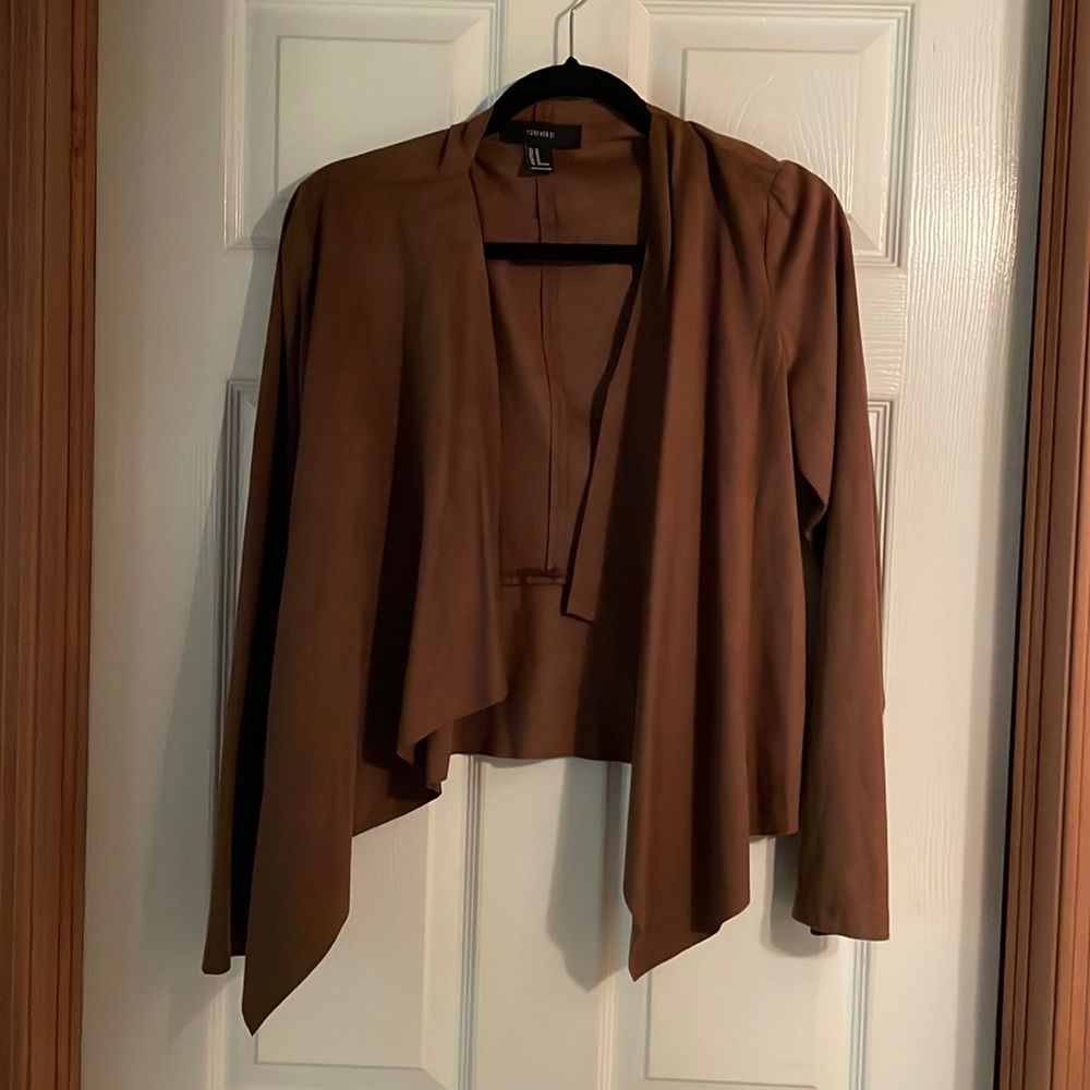 Forever21 open dressy blazer,Women’s size med